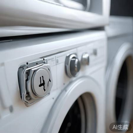 洗衣机顶部开锁法