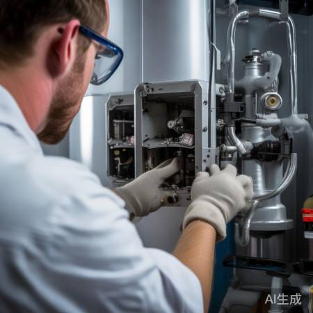 拆卸回水阀,方便维修