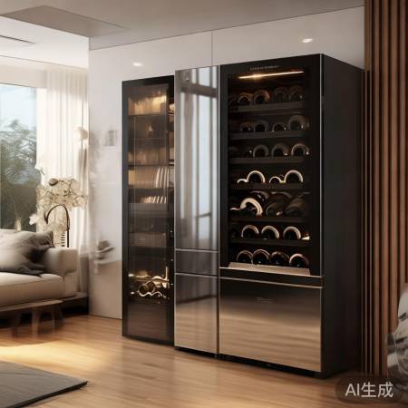 酒柜冰箱巧搭配