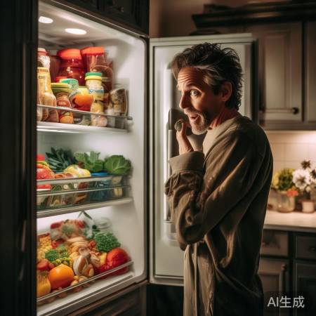 明星冰箱藏神秘食材