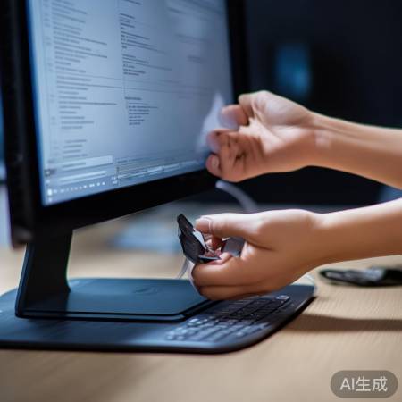 “检查屏幕连接线是否松动或损坏