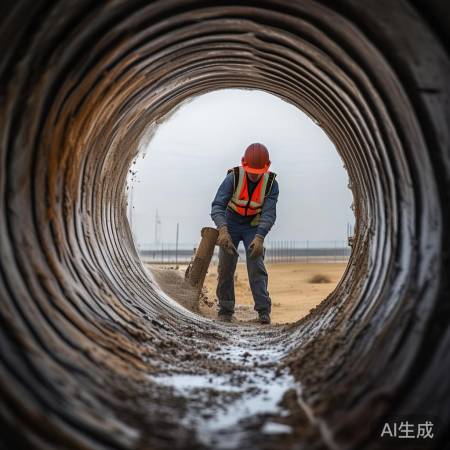 清理管道残渣，确保安全