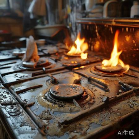 热水器积碳致燃烧不良