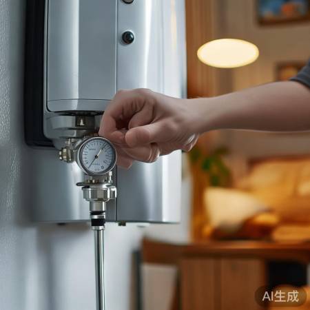 调整壁挂炉水压