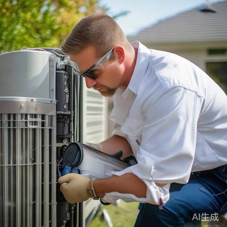 定期清理热泵,找专业人士