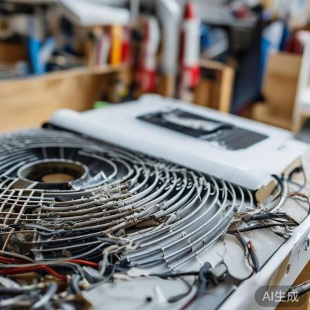 热泵损坏严重,考虑更换