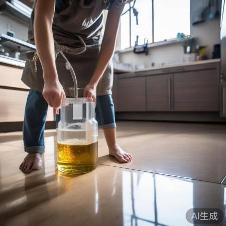 抽油烟机油清洁地板，环保防滑