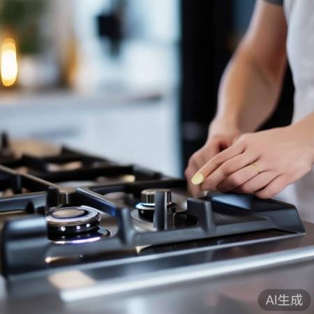 安装皮圈前，先关闭燃气。
