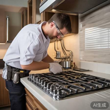 燃气灶安装,安全第一