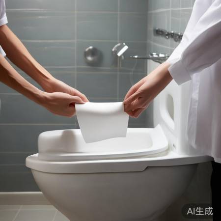 卫生纸适量,避免堵塞。