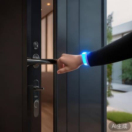 智能手环指纹锁联动