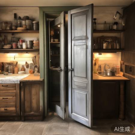 防盗门变厨房新宠