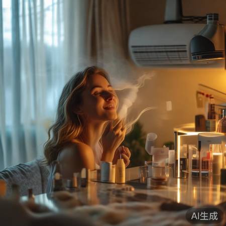 空调凉爽，护肤美丽