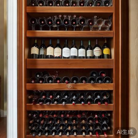 酒柜容量与空间平衡