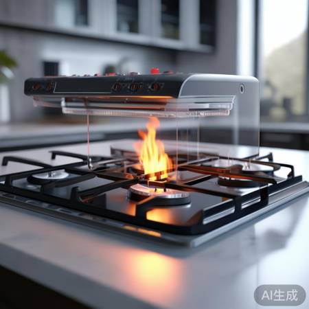 燃气灶多重安全防护