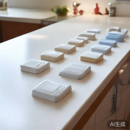 人性化塑料旋钮，美观实用