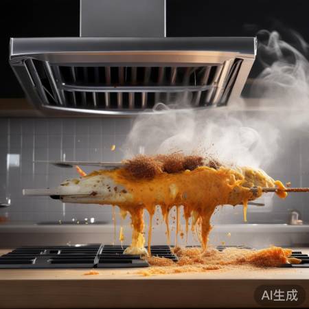油烟机噪音：油网堵塞问题