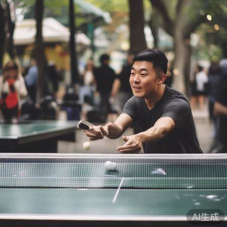 卢俊发球，生活小确幸