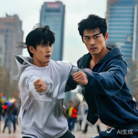 李现李一桐燃爆武术组合