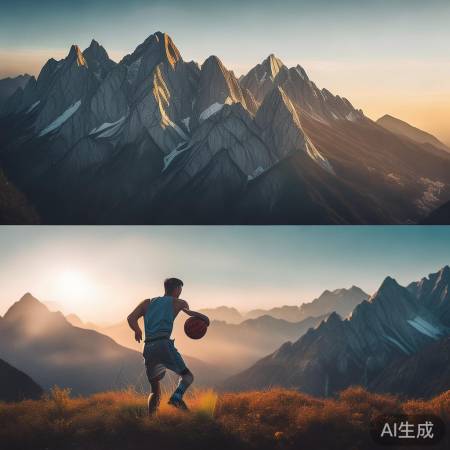 锦绣神州：群山巍峨壮美，如画景色多姿多彩