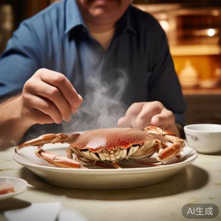 螃蟹禁忌：脚尖有毒，冷饮易拉肚