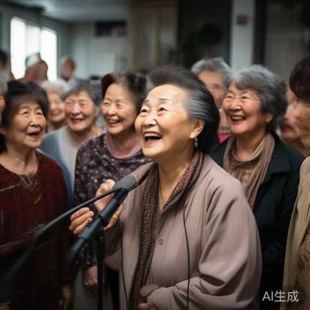 郑钦文唱《梦的光点》感动大妈