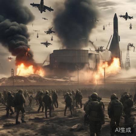 俄军精准打击乌导弹车间