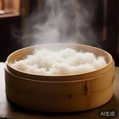 蒸饭加油增香