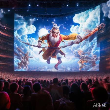 AI短片齐天大圣火爆全网，揭秘引发关注背后的秘密