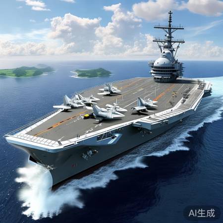 辽宁舰穿越菲律宾,展示中国海军