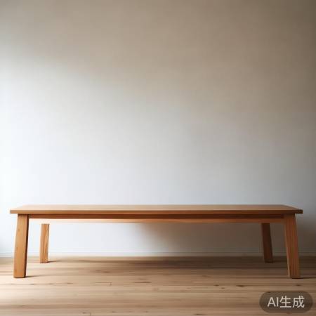 简约风格,线条流畅,中性色家具