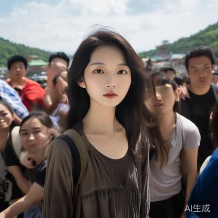 小雅撞脸王祖贤，景区传奇人物